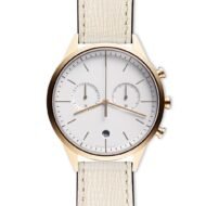 C39 Women’s chronograph watch in PVD satin gold - Image 13