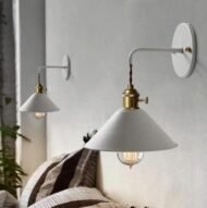 Leea - Vintage Plated Wall Lamp